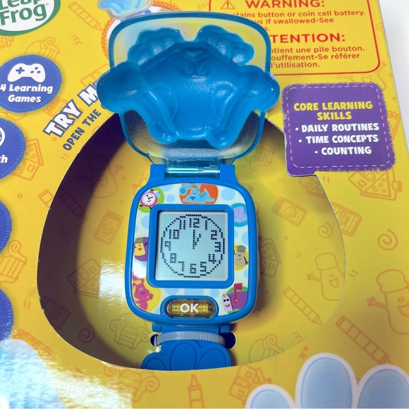 LeapFrog Blue's Clues & You! Blue Learning Watch NEW! - Picture 7 of 16